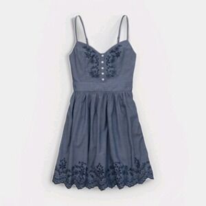 Hollister Denim‎ Dress Bay Street Chambray Dress Summer 2013 Dress : S